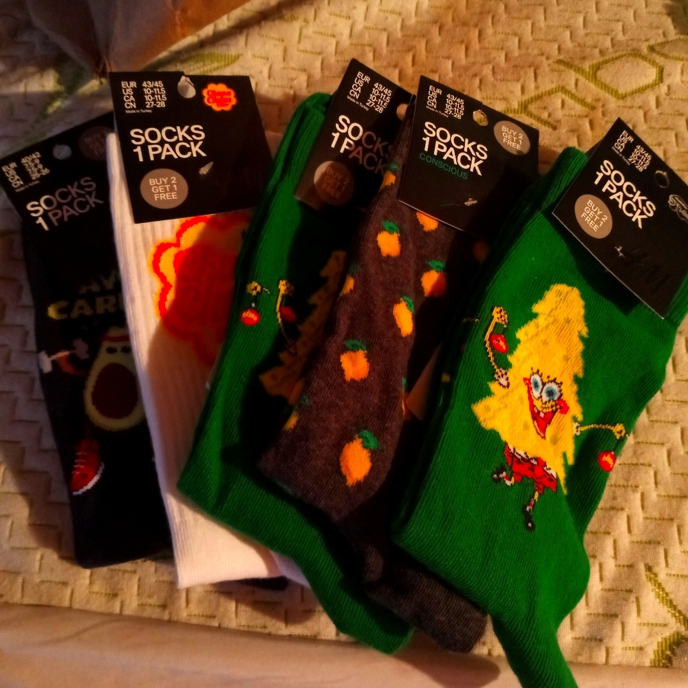 Socks from H&M never used new